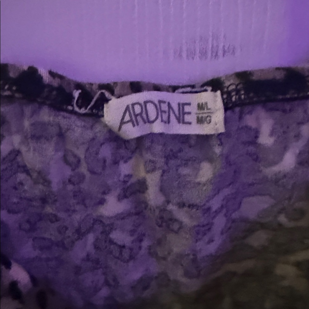 Ardene Animal Print Women's Blouse - Picture 2 of 2